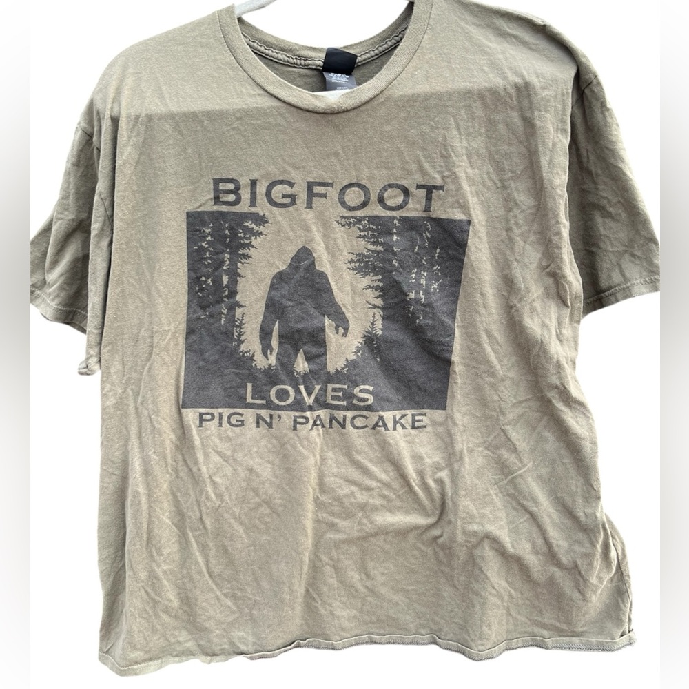 y2k Bigfoot Graphic Tee Breakfast Tee